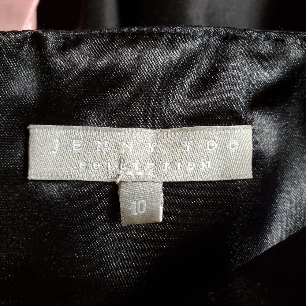 Jenny Yoo Collection Black Formal Dress Sz 10 EUC - Picture 12 of 16